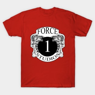 Force 1 studios Black & White T-Shirt